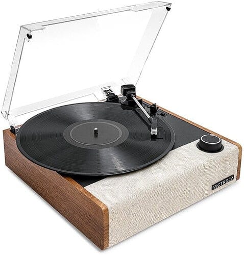 Victrola Music > Audio Equipment Victrola: VTA-74-OAK Eastwood II Turntable 810033113079 VCTA13079
