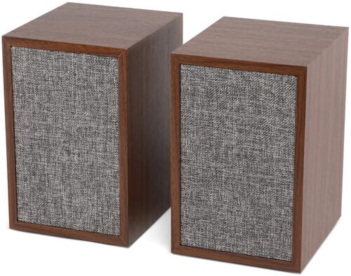 Victrola Music > Audio Equipment Victrola VTS-1300-WLN Harmony Bluetooth Record Player with Speakers (Walnut) 850063203487 VCTA03487