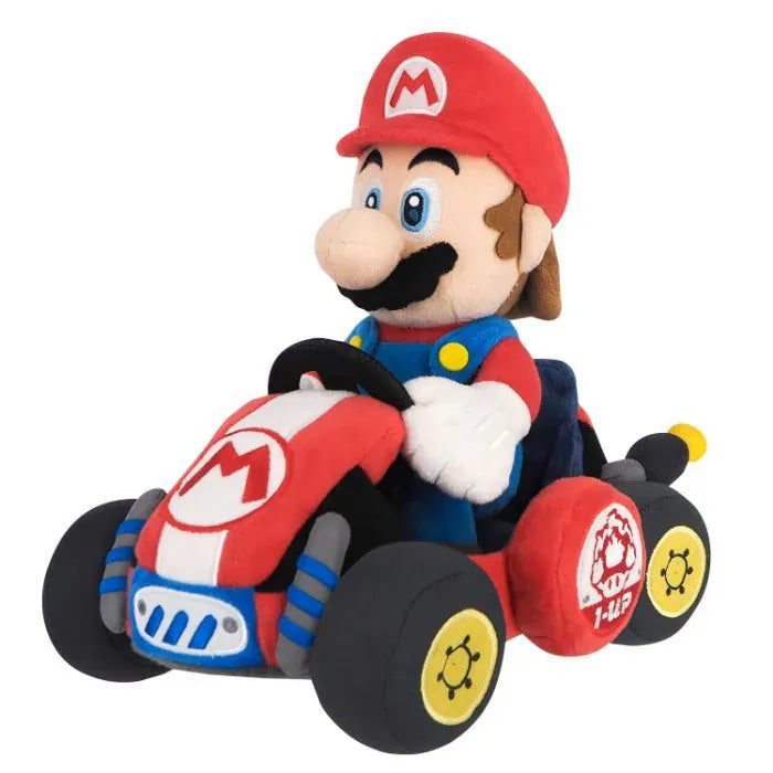 video game advantage Toys > Plushies Mario Kart World - Mario 9" Plush 819996020134 LB-2013