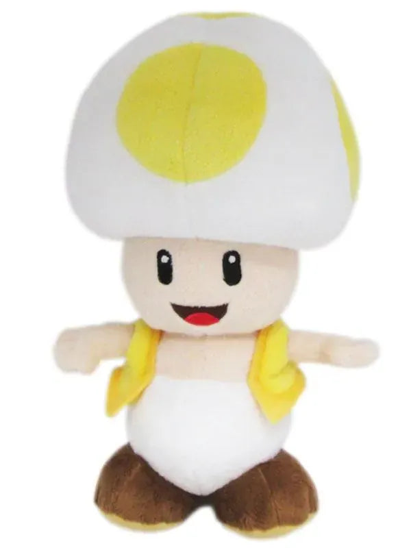 video game advantage Toys > Plushies Yellow Toad 8" Plush 819996015895 LB-1589