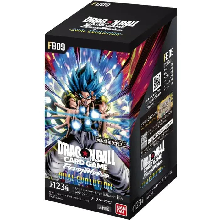 video game advantage Trading Card Games > Dragon Ball Fusion World Japanese Dragon Ball Super TCG - Fusion World "Dual Evolution" [FB09] Booster Box 4582769937071 DBSCG-FB09
