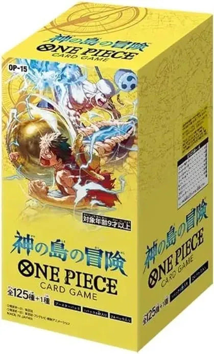 video game advantage Trading Card Games > One Piece Japanese One Piece TCG - [OP-15] "Adventure on Kami's Island" Booster Box 4582769966002 OPCG-OP15