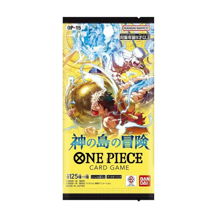 video game advantage Trading Card Games > One Piece Japanese One Piece TCG - [OP-15] "Adventure on Kami's Island" Booster Pack 4582769965999 OPCG-OP15-1