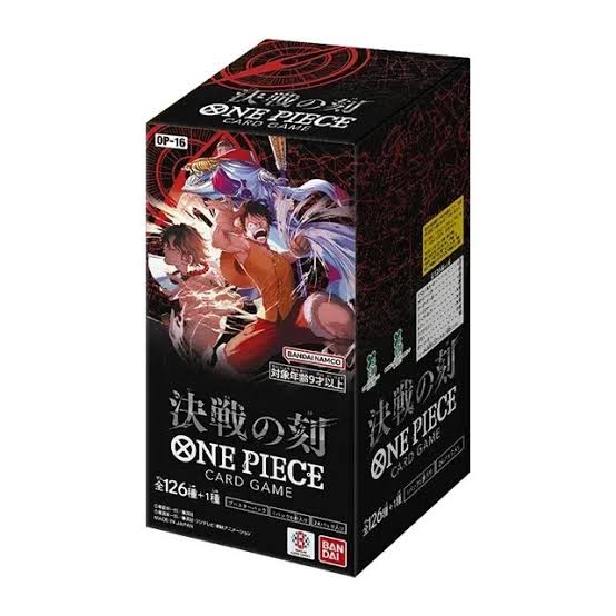 video game advantage Trading Card Games > One Piece Japanese One Piece TCG - [OP-16] "The Moment of Decisive Battle" Booster Box 4582769982897 OPCG-OP16