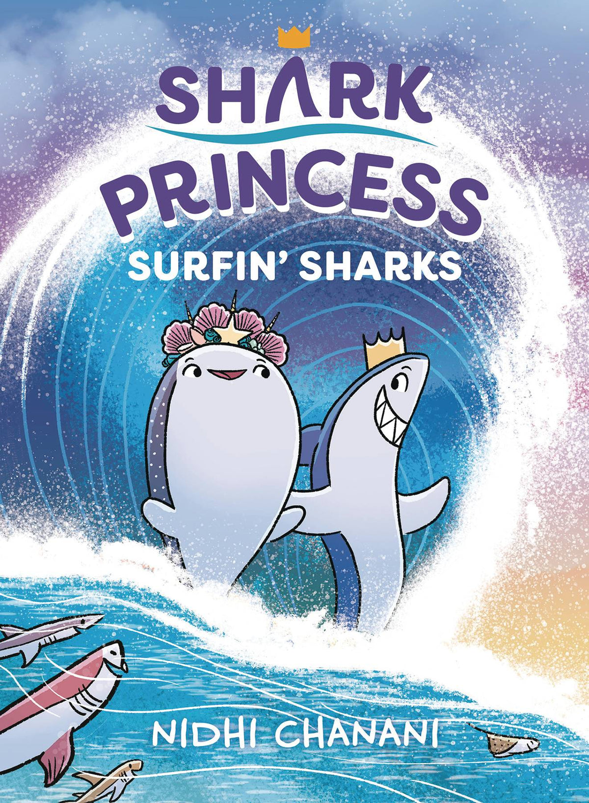 VIKING BOOKS FOR YOUNG READERS Graphic Novel Shark Princess Surfin Sharks HC 9780593464687 JAN242033