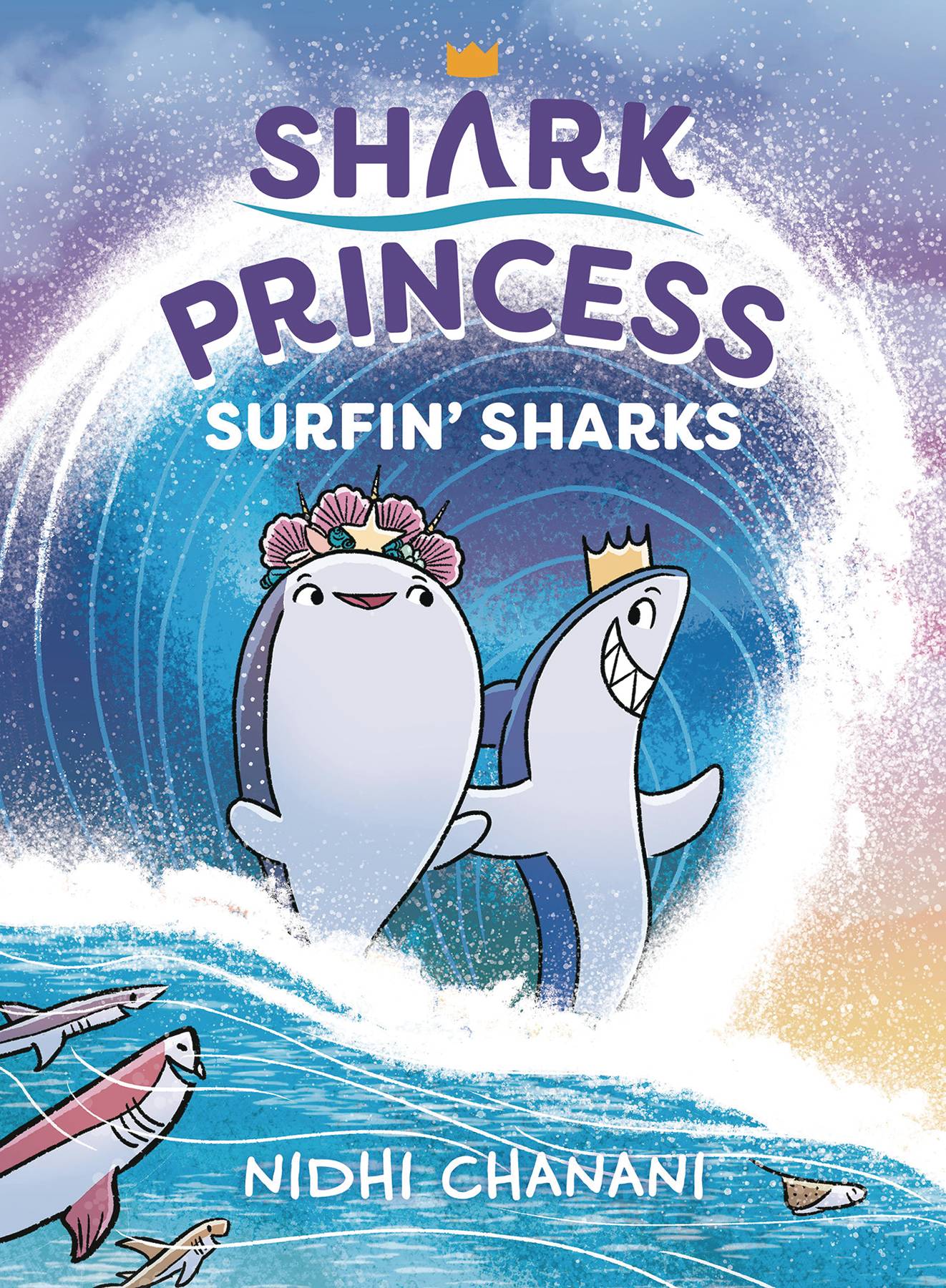 VIKING BOOKS FOR YOUNG READERS Graphic Novel Shark Princess Surfin Sharks HC 9780593464687 JAN242033