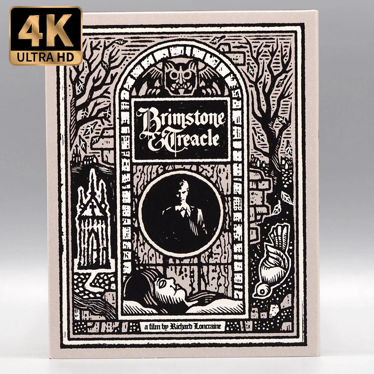 Vinegar Syndrome Movies > Blu-Ray > 4K 4K: Brimstone & Treacle (Limited Edition Slipcover) 810161482788