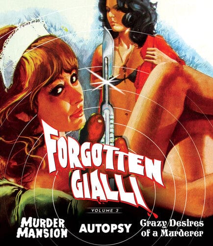 Vinegar Syndrome Movies > Blu-Ray Forgotten Gialli: Volume 3 (BR) 814456024530 VNGS349BR