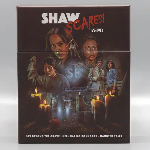Vinegar Syndrome Movies > Blu-Ray Shaw Scares 810161488322