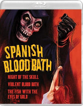 Vinegar Syndrome Movies > Blu-Ray Spanish Blood Bath: Night Of The Skull /  Violent Blood Bath /  The Fish with the Eyes of Gold (Blu-Ray) 814456029382 VNGS461BR