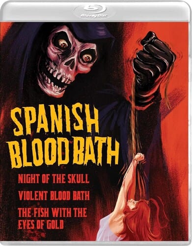 Vinegar Syndrome Movies > Blu-Ray Spanish Blood Bath: Night Of The Skull /  Violent Blood Bath /  The Fish with the Eyes of Gold (Blu-Ray) 814456029382 VNGS461BR