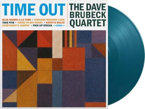 Vinyl Passion Music > Vinyl Records Dave Brubeck Quartet - Time Out (Limited Edition, 180 Gram Vinyl, Colored Vinyl, Aqua, Holland - Import) 8719039007608 VLP3900760.1