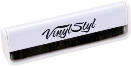 Vinyl Styl Music > Music Supplies Vinyl Styl: Anti-Static Vinyl Record Cleaning Brush - Micro Fiber (White) 711574723010 VNST72301