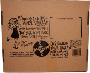 Vinyl Styl Music > Music Supplies Vinyl Styl: Express LP Crate, 12" 840460703185 VS-RS-06