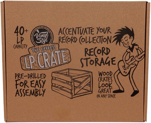 Vinyl Styl Music > Music Supplies Vinyl Styl: Express LP Crate, 12" 840460703185 VS-RS-06