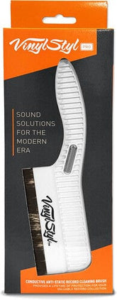 Vinyl Styl Music > Music Supplies Vinyl Styl: Record Cleaning Brush, Anti-Static - White 762185031421 VNST31421