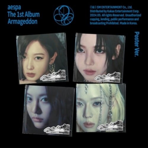 Virgin Music Group Music > Compact Discs Aespa - Armageddon - Poster Version - Random Cover [CD] 8804775369698 SMTA158814.2
