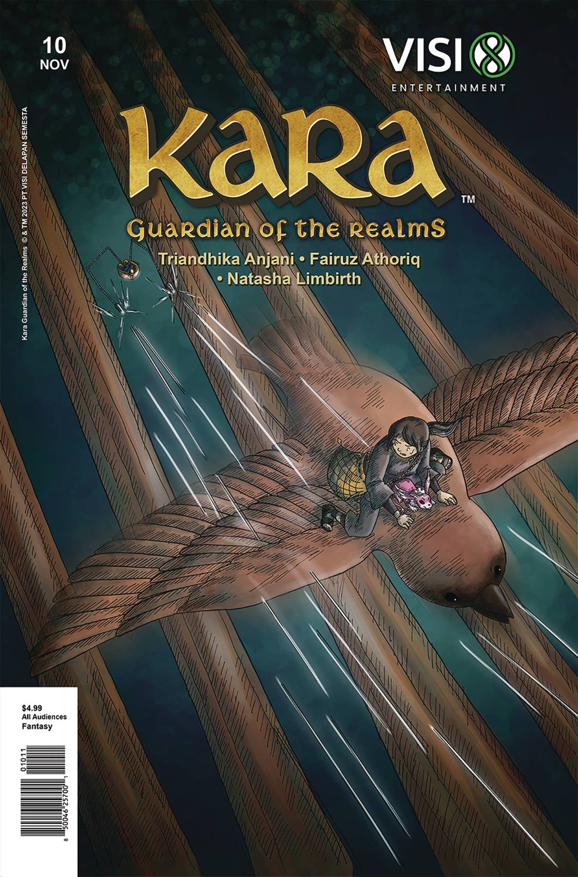 Visi8 Entertainment Comic Books KARA GUARDIAN OF REALMS #10 (OF 11) 85004625700101011 SEP232055