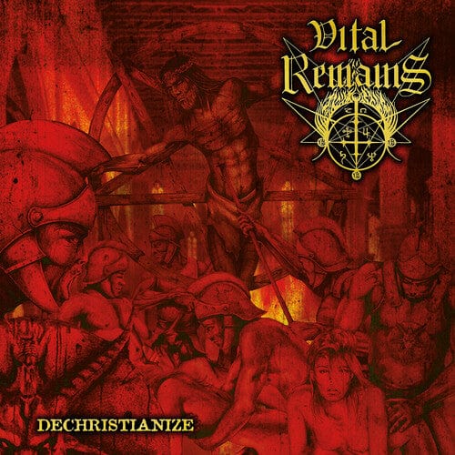 Vital Remains Vital Remains - Dechristianize [Explicit Content] (Parental Advisory Explicit Lyrics, Limited Edition, Orange, Black, Gatefold LP Jacket) 3760053847249 LISB7241.1