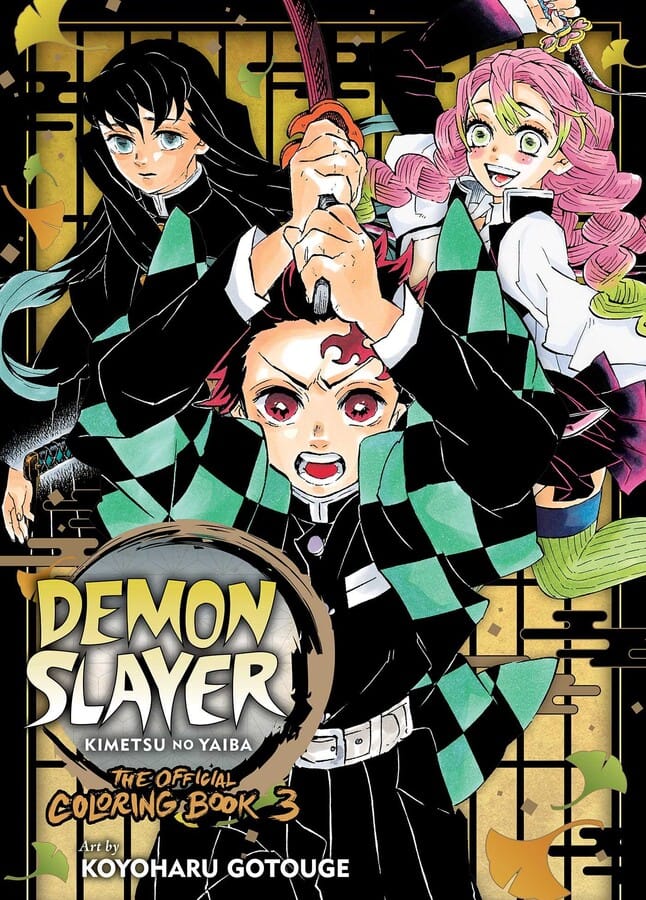 Viz Media Books > Coloring Books Demon Slayer: Kimetsu no Yaiba: The Official Coloring Book 3 9781974752881 SS-9781974752881