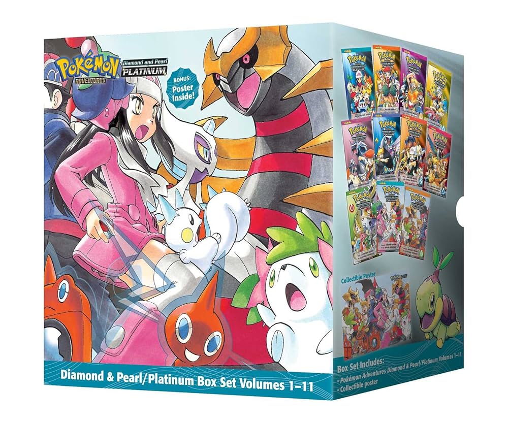 Viz Media Books > Kids Pokémon Adventures Diamond & Pearl / Platinum Box Set: Includes Volumes 1-11 9781421577777 1421577771