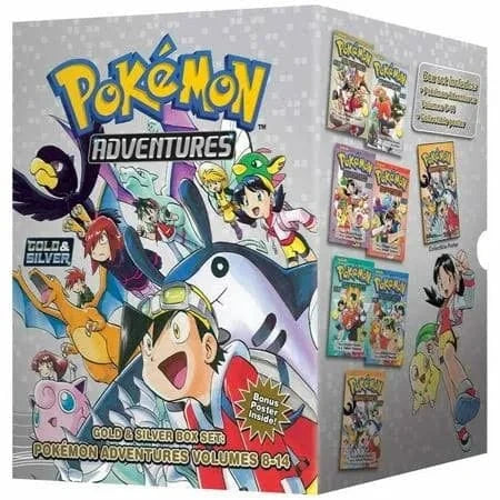 Viz Media Books > Kids Pokémon Adventures Gold & Silver Box Set (Set Includes Vols. 8-14) 9781421550077 1421550075