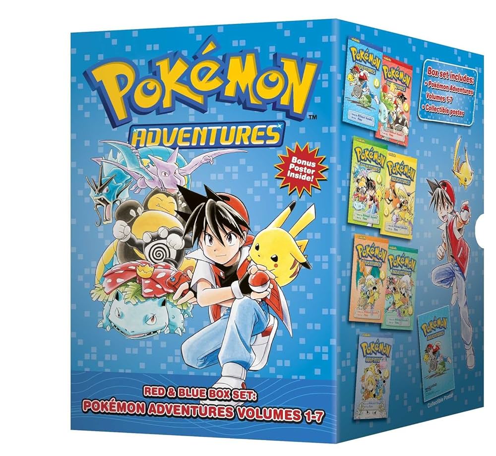 Viz Media Books > Kids Pokémon Adventures Red & Blue Box Set (Set Includes Vols. 1-7) 9781421550060 1421550067