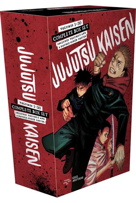 Viz Media Graphic Novel JUJUTSU KAISEN COMPLETE BOX SET (Release Date: 10/28/2026) 9781974769353 0826VM1401