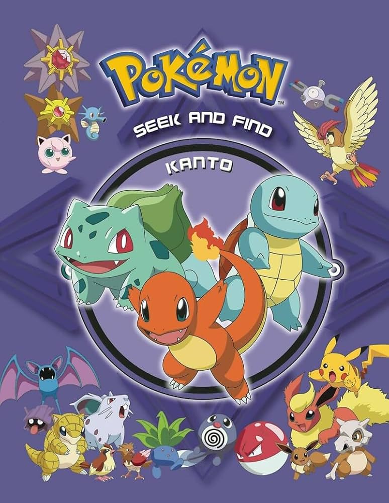 Viz Media Graphic Novel Pokémon Seek and Find: Kanto 9781421598109 ING-9781421598109