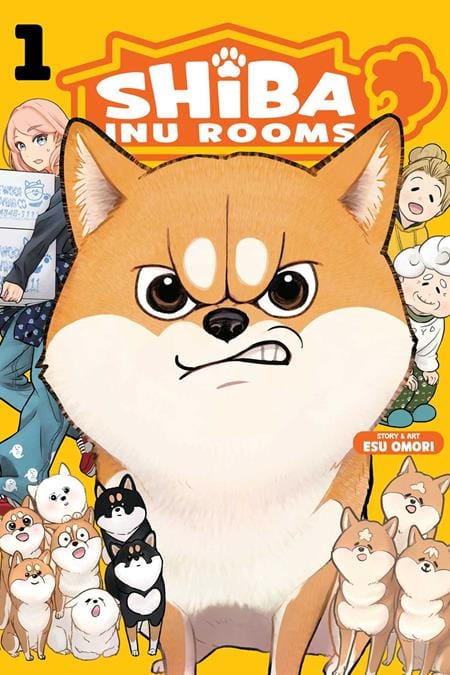 Viz Media Graphic Novel SHIBA INU ROOMS TP VOL 01 (Release Date: 09/02/2026) 9781974766819 0726VM1413