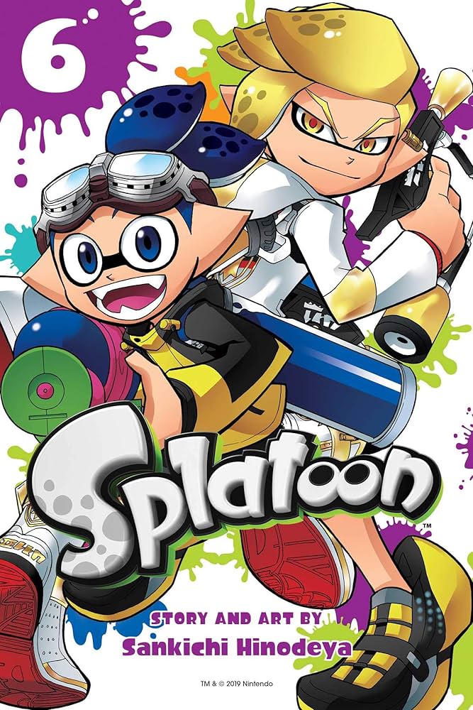 Viz Media Graphic Novel Splatoon Vol. 6 9781974705511 197470551X