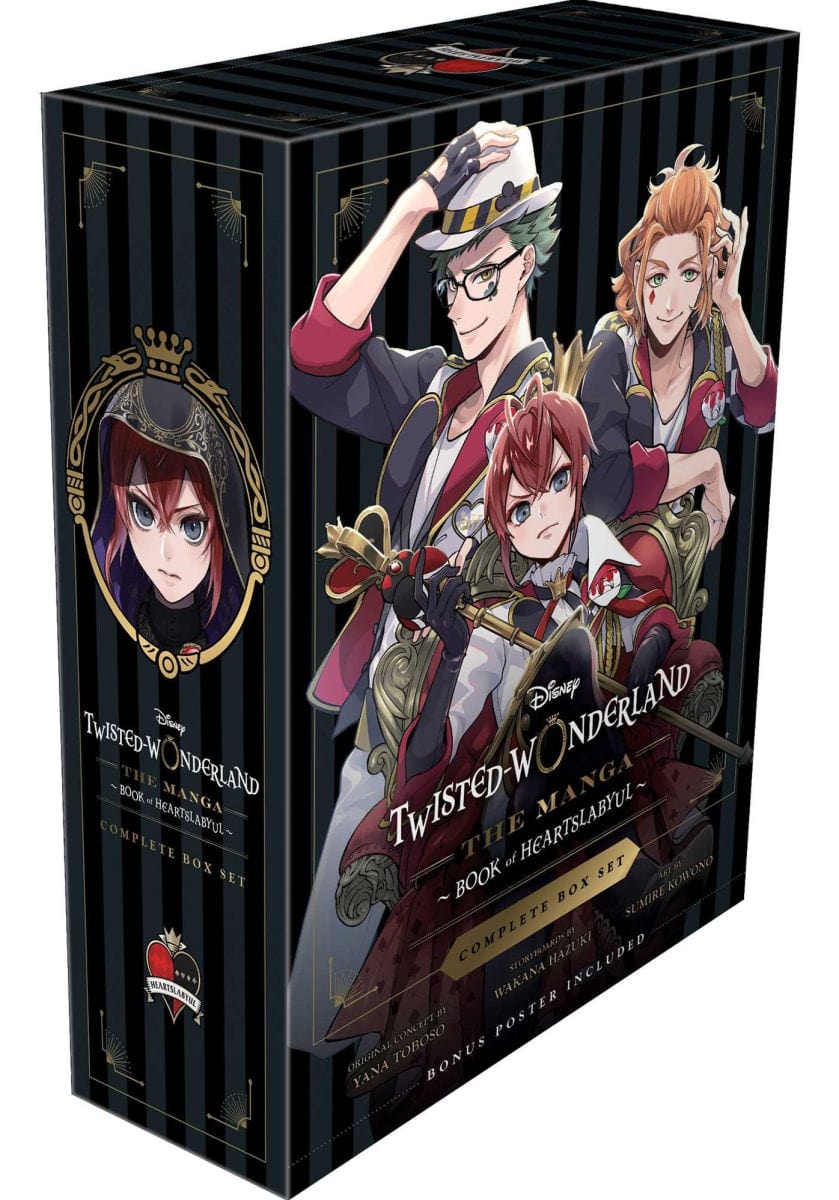 VIZ Media LLC Manga Disney Twisted-Wonderland: The Manga – Book of Heartslabyul Complete Box Set 9781974759224 S-9781974759262