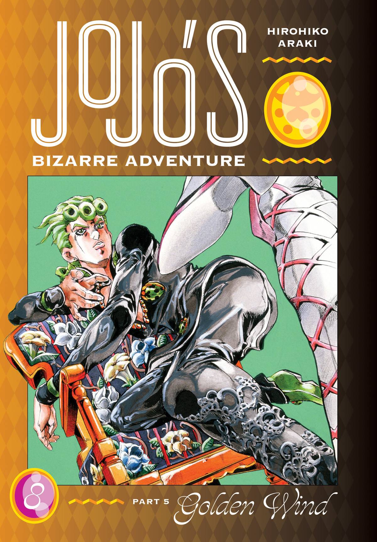 VIZ MEDIA LLC Manga Jojos Bizarre Adv Pt 5 Golden Wind HC Vol 08 (MR) 9781974724161 MAR232171