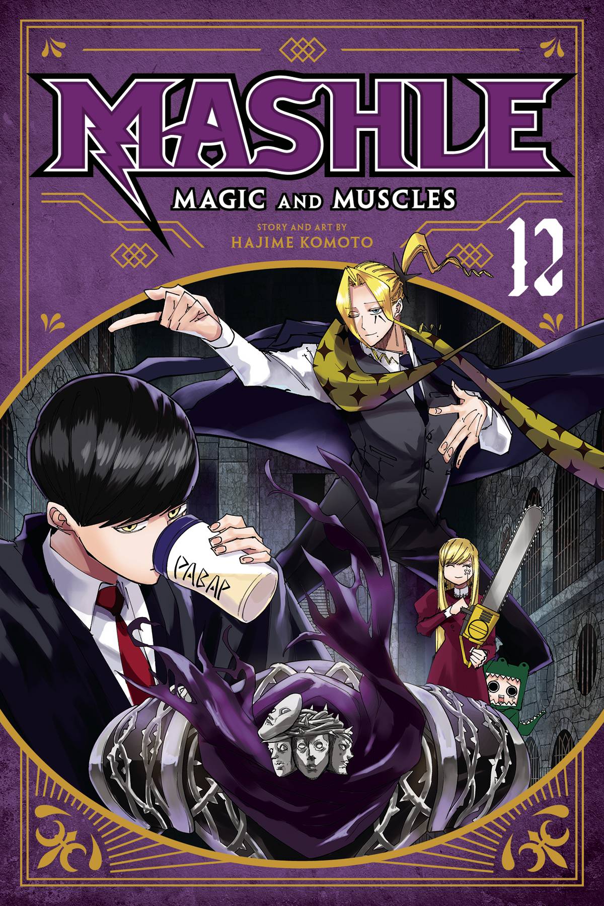 VIZ MEDIA LLC Manga Mashle Magic & Muscles GN Vol 12 9781974738618 APR232090