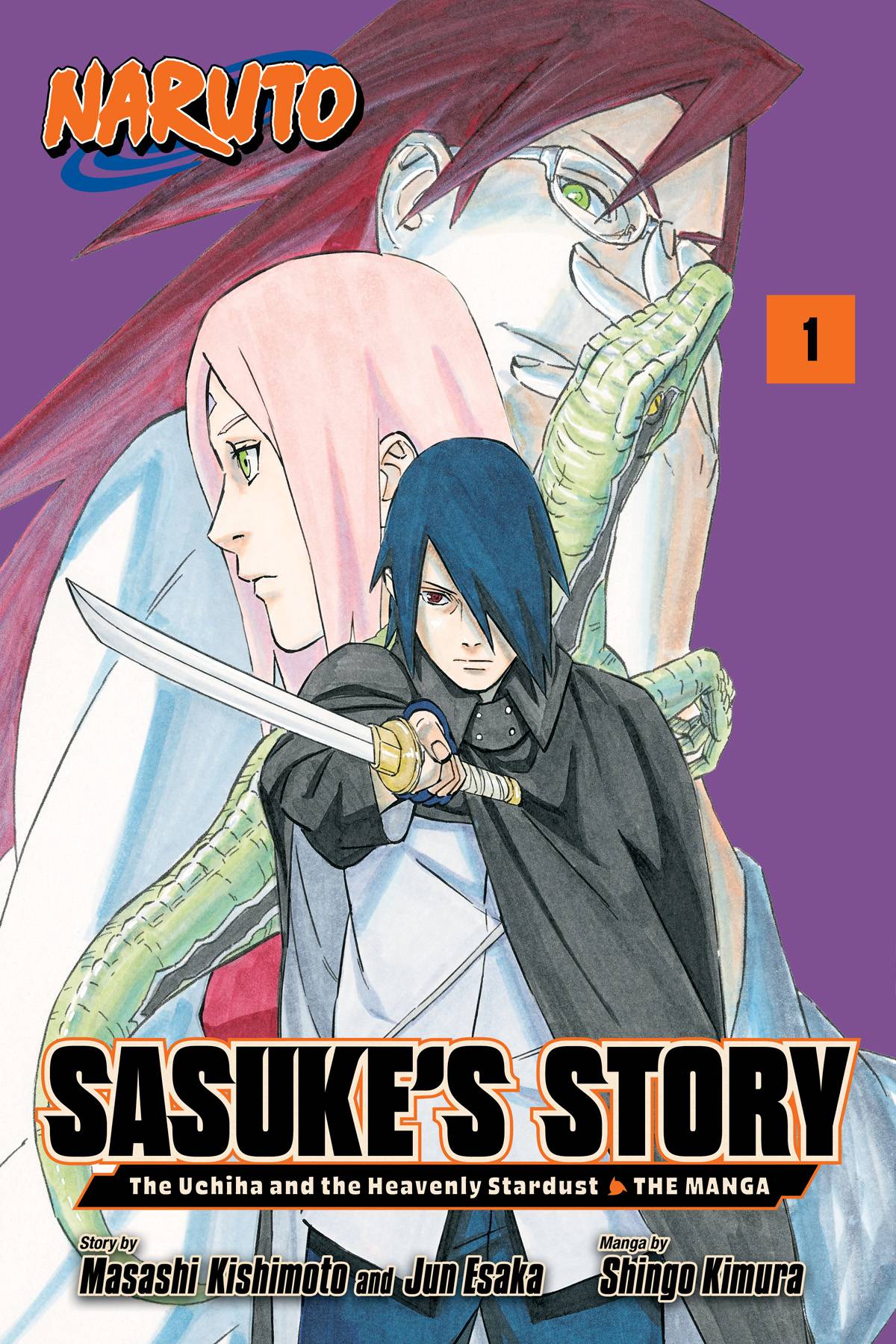 VIZ MEDIA LLC Manga NARUTO SASUKES STORY UCHIHA HEAVENLY STARDUST GN VOL 01 978197474084051199 APR241901