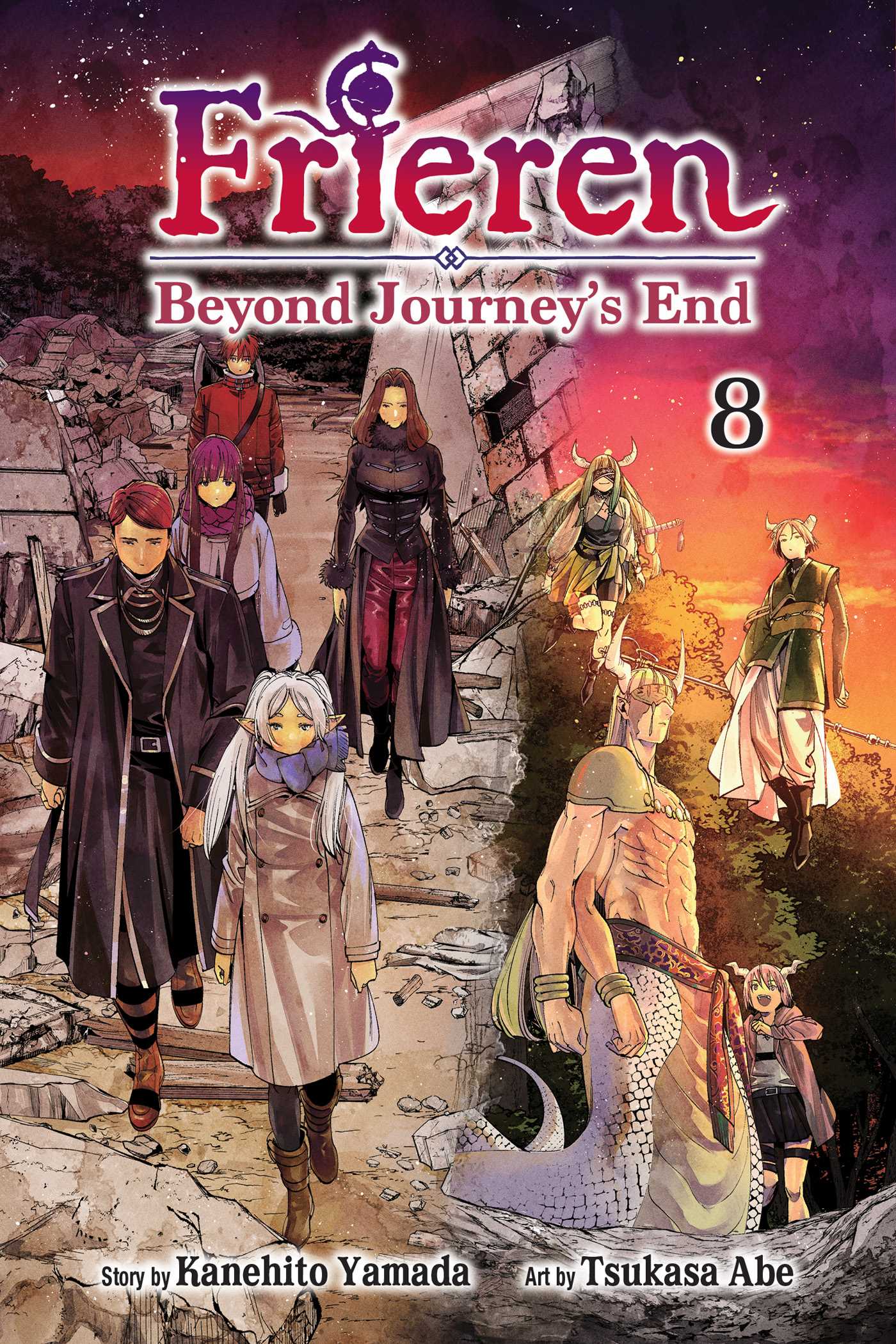 Viz Media Manga FRIEREN BEYOND JOURNEYS END GN VOL 08 9781974738601 MAY248853
