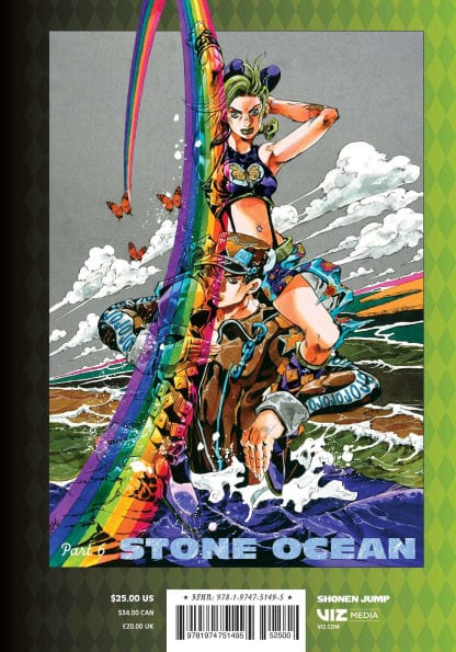 Viz Media Manga Jojo's Bizarre Adventure: Part 6--Stone Ocean, Vol. 8 9781974751495 197475149X