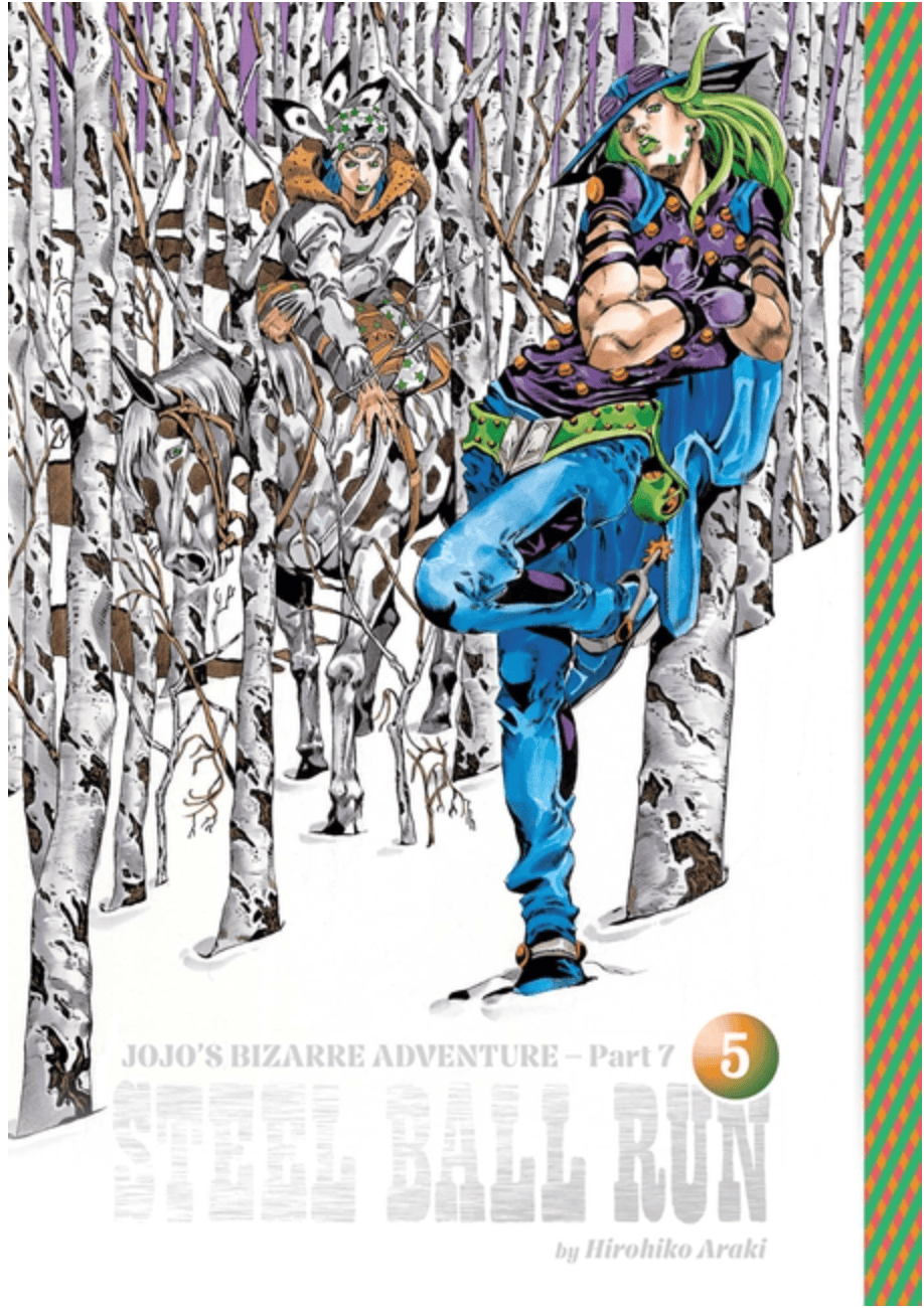 Viz Media Manga Jojo's Bizarre Adventure: Part 7 -- Steel Ball Run, Vol. 5 9781974761869 ING-9781974761869