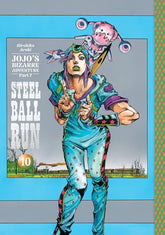 Viz Media Manga JOJOS BIZARRE ADVENTURE PART 7 STEEL BALL RUN HC VOL 10 (Release Date: 11/25/2026) 9781974765515 0926VM1281