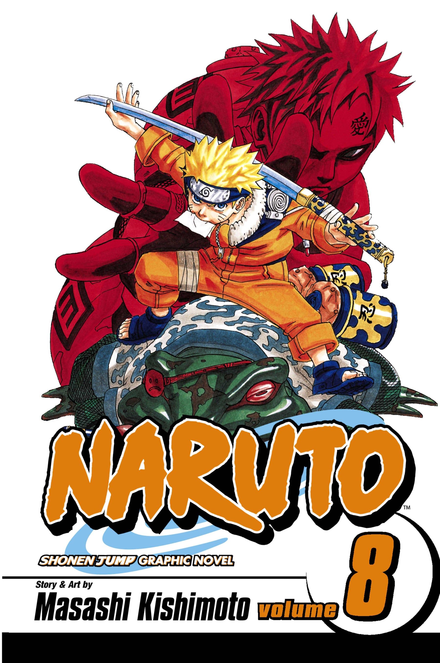 Viz Media Manga Naruto, Vol. 8 9781421501246 SS-9781421501246