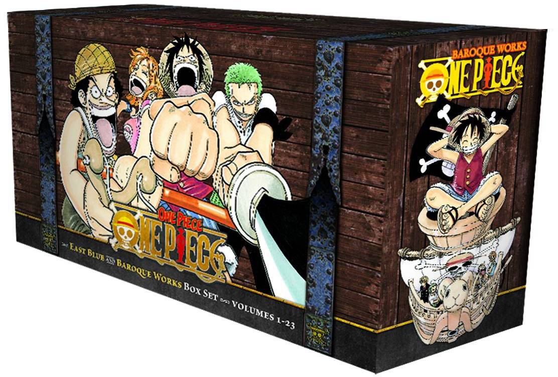 Viz Media Manga ONE PIECE GN BOX SET NEW PTG VOL 01 978142156074824499 SEP239045