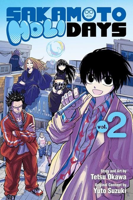 Viz Media Manga SAKAMOTO HOLIDAYS TP VOL 02 9781974716777 0626VM1273