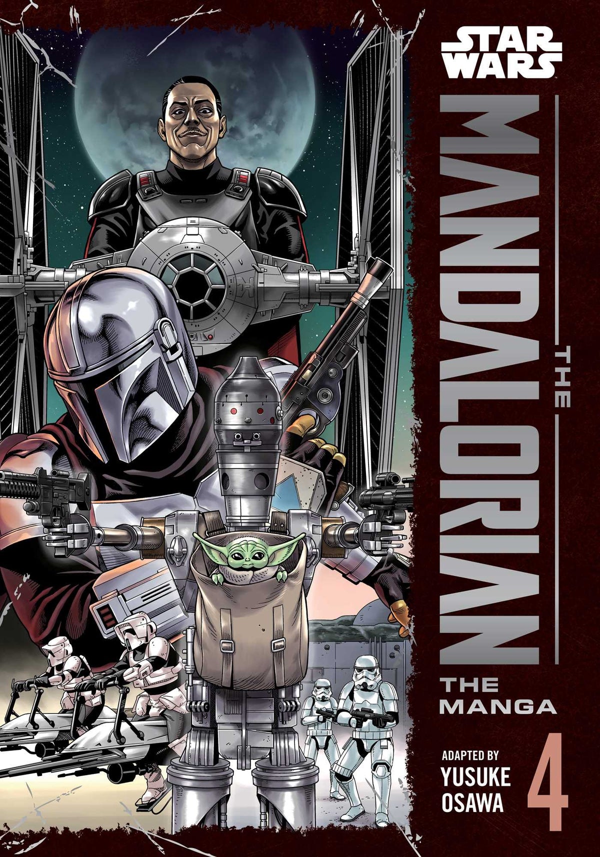 Viz Media Manga Star Wars: The Mandalorian: The Manga, Vol. 4 9781974760985 1974760987