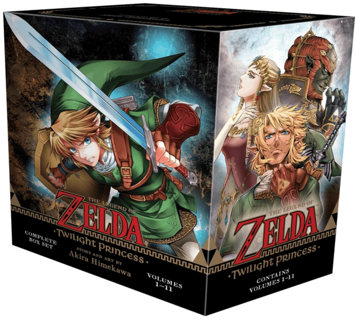 Viz Media Manga The Legend of Zelda: Twilight Princess Complete Box Set - Includes Volumes 1-11 with Premium 9781974749669 ING-9781974749669