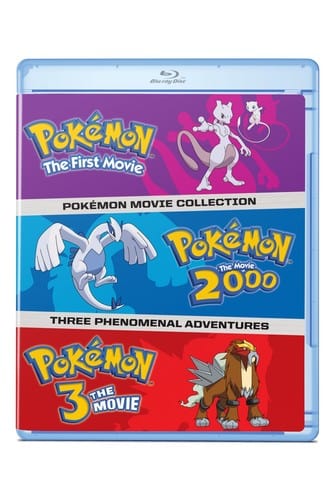 Viz Media Movies > Blu-Ray > Anime Pokemon: The Movies 1-3 Collection 782009245568 VIZV1000726641BR