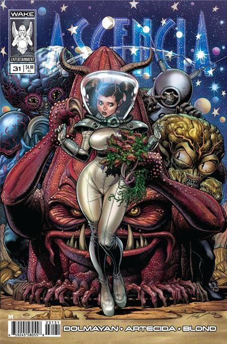 Wake Entertainment Comic Books ASCENCIA #31 CVR A ARTHUR ADAMS (MR) 65924558055003111 0925WE1058