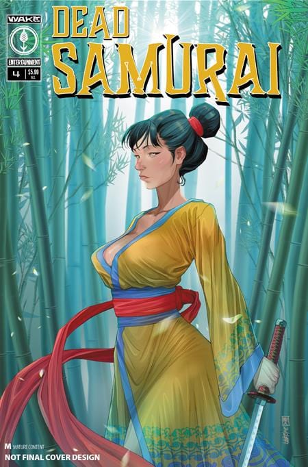 Wake Entertainment Comic Books DEAD SAMURAI #4 CVR B WILL SANTOS VAR (MR) 61352720967400421 0925WE1063
