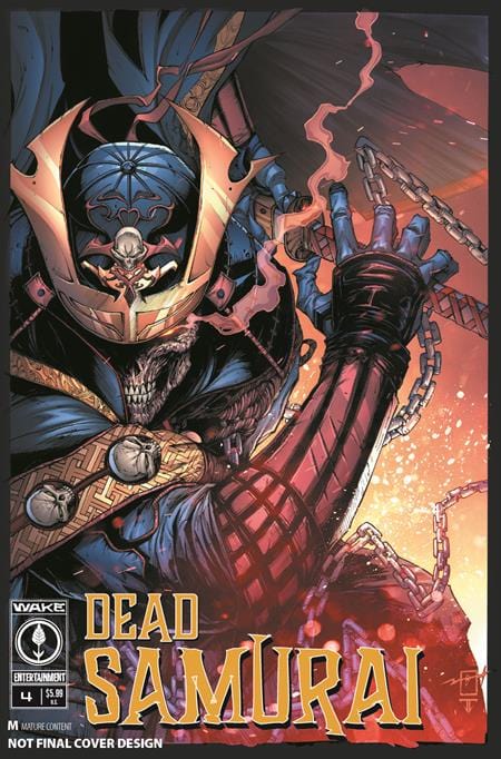 Wake Entertainment Comic Books DEAD SAMURAI #4 CVR C JONATHAN URIBE VAR (MR) 61352720967400431 0925WE1064