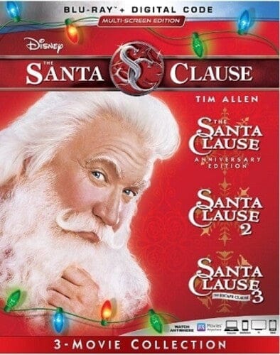 Walt Disney Pictures Movies > Blu-Ray BR: The Santa Clause 3-Movie Collection 786936866285 DSEY15584700BR