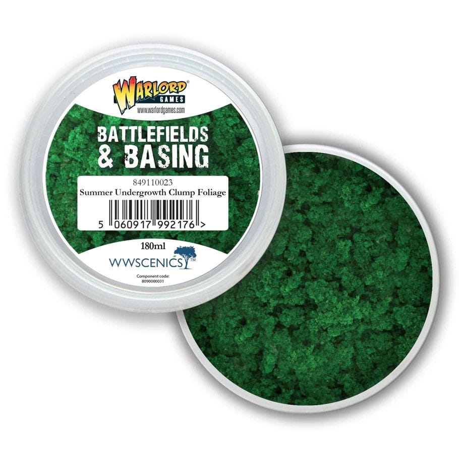 Warlord Games Hobby Supplies > Terrain Battlefields & Basing: Summer Undergrowth Clump Foliage 180ml 5060917992176 WRL849110023